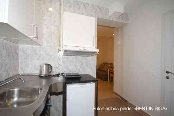 Furnished one room apartment on Aleksandra Caka street 126A, opposite the Center sports quarter.   T Рига