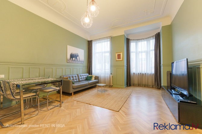Со вкусом оформленная 3-комнатная квартира в центре Риги,  Удобная планировка со Рига - изображение 1