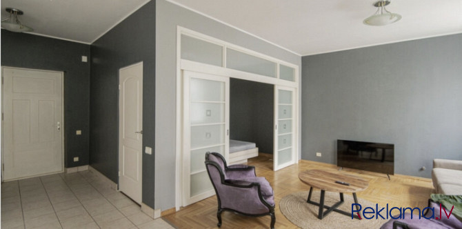 Со вкусом оформленная 2-комнатная квартира в центре Риги  Планирование: + Гостиная Рига - изображение 4