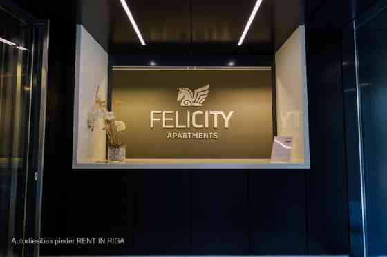 Сдаётся в аренду  2-комнатная квартира в новом проекте "Felicity Apartments" с подземной Rīga