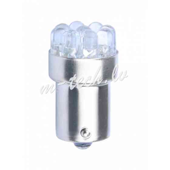 L033W - LED L033W - BA15s 5mm 9xFlux White Рига