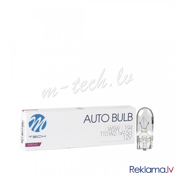 Z12 - M-TECH bulb T10 W5W 5W 12V Рига - изображение 2