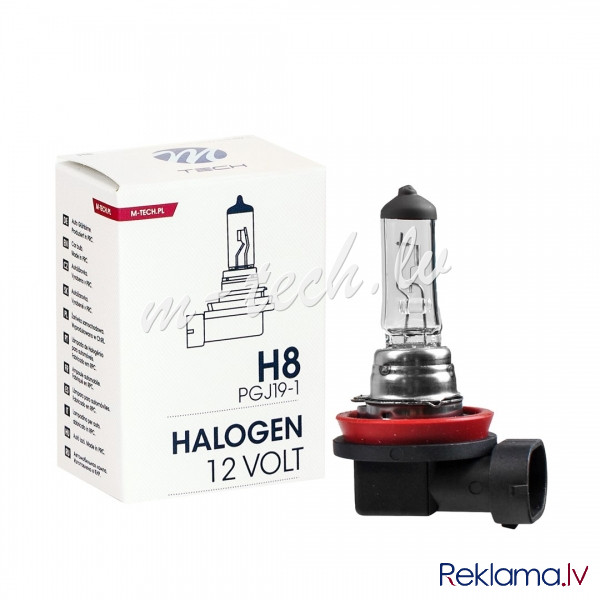 Z20 - M-TECH Halogen bulb H8 PGJ19-1 35W 12V Rīga - foto 2