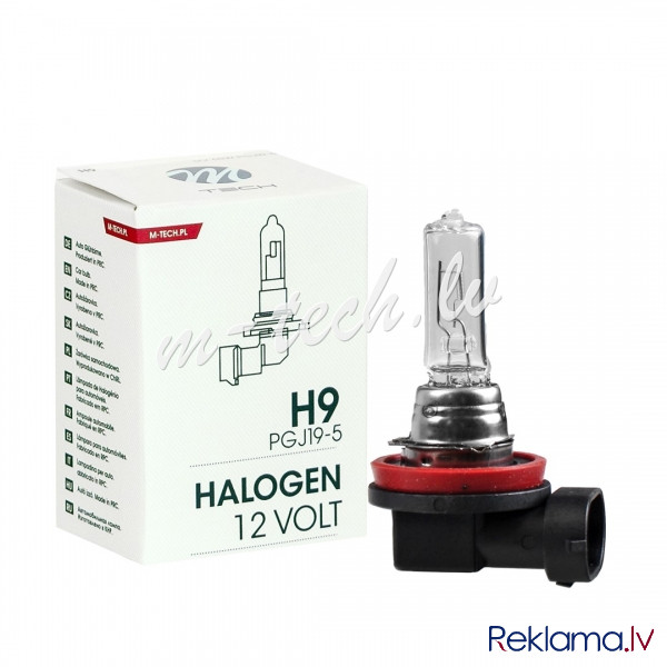 Z21 - M-TECH Halogen bulb H9 PGJ19-5 65W 12V Rīga - foto 2