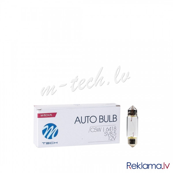 Z33 - M-TECH bulb C5W 36mm SV8.5 5W 12V Rīga - foto 2