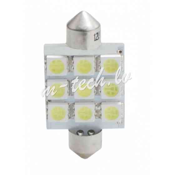 L059W - LED L059W - C5W 41mm 9xSMD5050 White Rīga