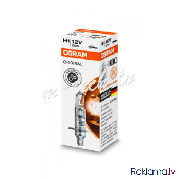 O1 - Halogen OSRAM P14.5s 12V 55W H1 Рига - изображение 1