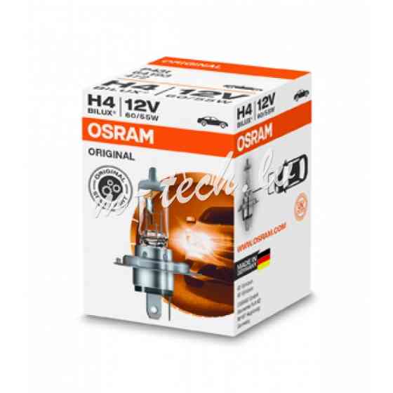 O4 - Halogen OSRAM P43t 12V 60/55W H4 Рига
