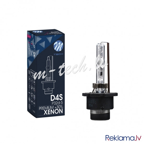 ZMD4S6 - M-TECH Premium D4S 6000K Bulb Rīga - foto 1