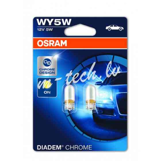 O2827DC-02B - OSRAM CHROM - W2.1x9.5d WY5W 12V 5W 02B Rīga