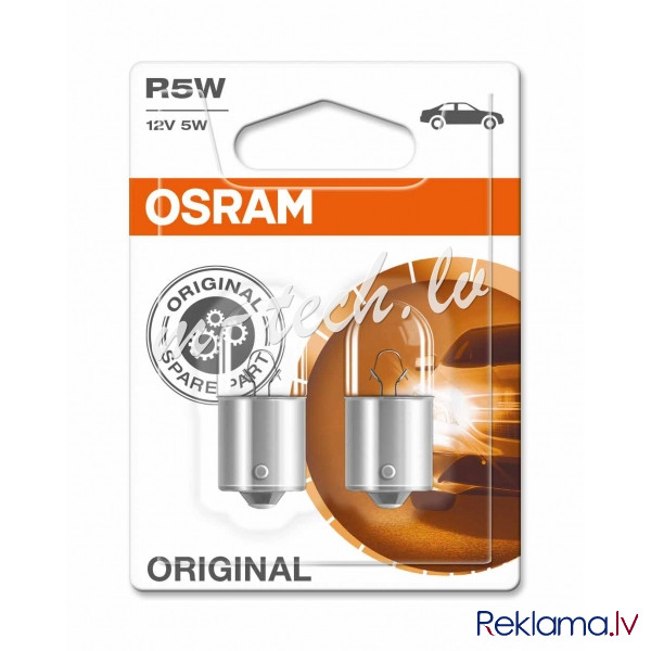 O5007-02B - OSRAM O5007-02B BA15s 12V 5W R5W Рига - изображение 1