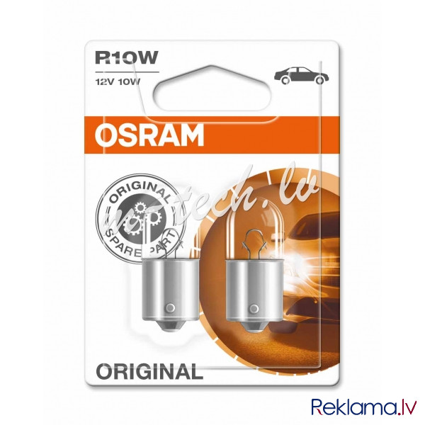 O5008-02B - OSRAM Original 5008 BA15s 12V 10W R10W 02B Rīga - foto 1