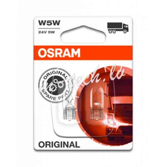 O2845-02B - OSRAM Original 2845 W2.1x9.5d 24V 5W W5W 02B Rīga