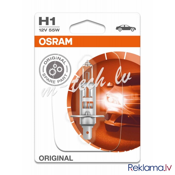 O1-01B - Halogen OSRAM P14.5s 12V 55W H1 01B Рига - изображение 1