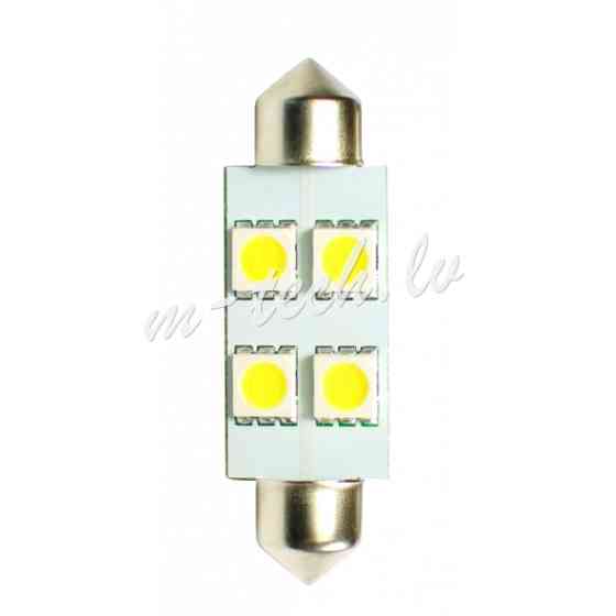 L072W - LED L072W - C5W 41mm 4xSMD5050 White Rīga