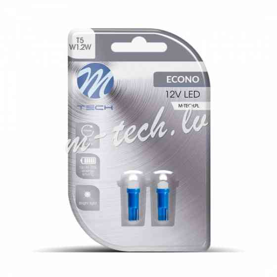 LB053B - Blister 2x LED L053B - T5 1xSMD5050 Blue Рига