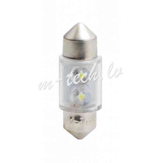 L025W - LED L025W - C5W 31mm 2xFlux White Рига
