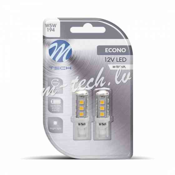 LB077W - Blister 2x LED L077W - W5W 16xSMD3528 White Rīga