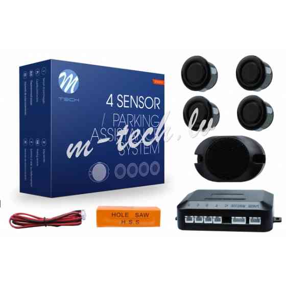 CP17B - Parking assist system - CP17 with buzzer18 mm - black Рига
