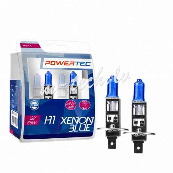 PTZXB1-DUO - Powertec Xenon Blue H1 12V DUO Rīga