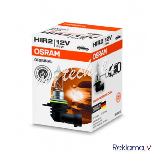 O9012 - OSRAM Original 9012 HIR2 PX20D 12V 55W Rīga - foto 1