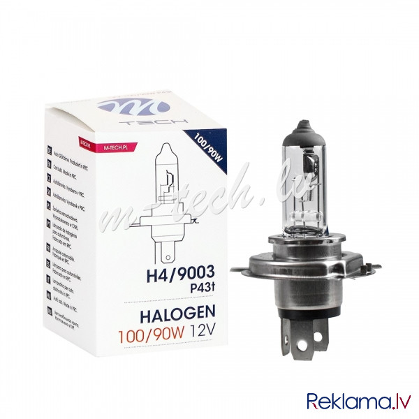 Z78 - M-TECH Halogen bulb P43t H4 12V/100/90W Rīga - foto 2