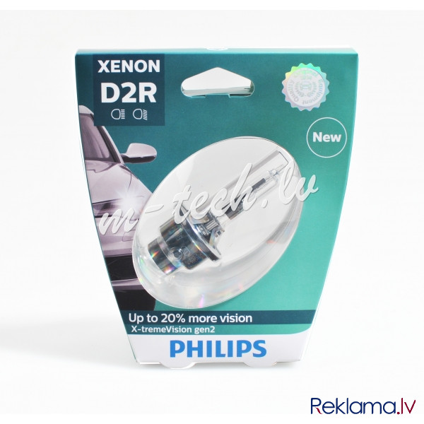 PH 85126XV2S1 - Philips X-Treme Vision +150% D2R 85V 35W P32d-3 S1 Rīga - foto 1
