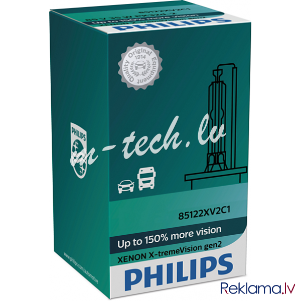 PH 42403XV2C1 - Philips D3S X-tremeVision PK32d-5 42V 35W C1 Rīga - foto 1