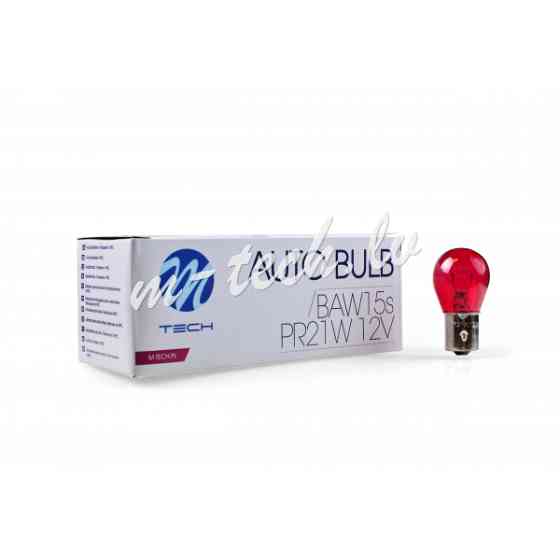Z96 - M-TECH bulb PR21W BAW15s 12V 21W RED Рига