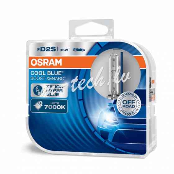 ZOXCBBD2S-DUO - OSRAM XENARC D2S COOL BLUE BOOST P32d 66240CBB DUO Rīga