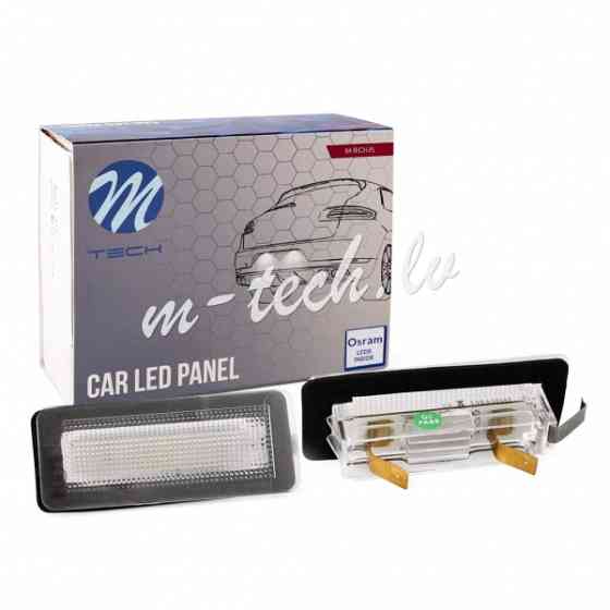 CLP040 - LED license plate LP-W450 12xSMD2835 - NO E-MARK Рига