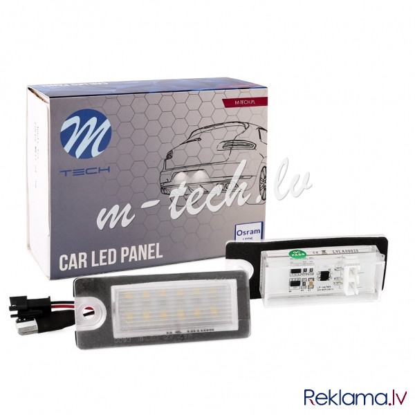 CLP041 - LED license plate light LP-V6789 12xSMD2835 - NO E-MARK Рига - изображение 1