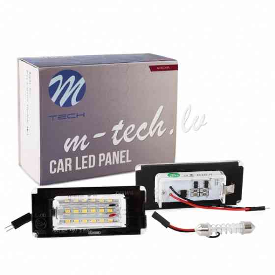 CLP042 - LED license plate light LP-R56 18xSMD2835 - NO E-MARK Рига