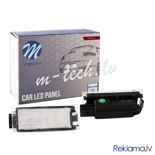 CLP043 - LED license plate light LP-RN06 12xSMD2835 - NO E-MARK Rīga - foto 1