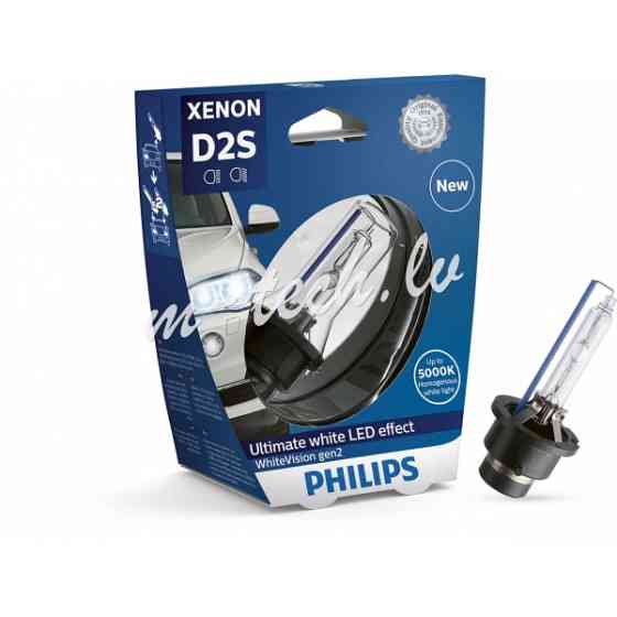 PH 85122WHV2S1 - Philips D2S WhiteVision 85V35W P32d-2 S1 Рига