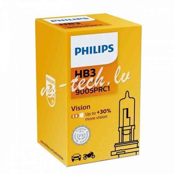 PH 9005PRC1 - Philips HB3 Vision 12V65W P20d C1 Rīga