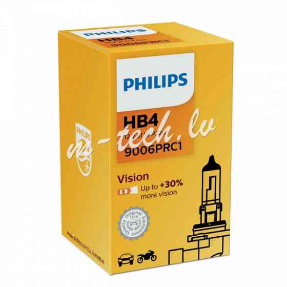 PH 9006PRC1 - Philips HB4 Vision 12V55W P22d C1 Rīga