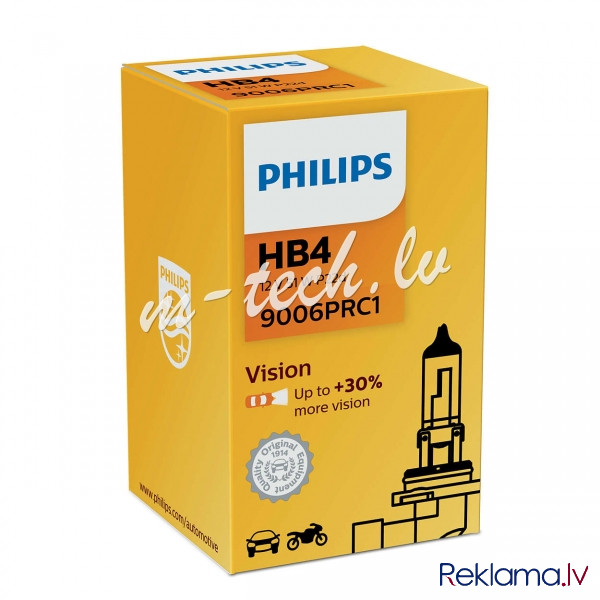 PH 9006PRC1 - Philips HB4 Vision 12V55W P22d C1 Рига - изображение 1