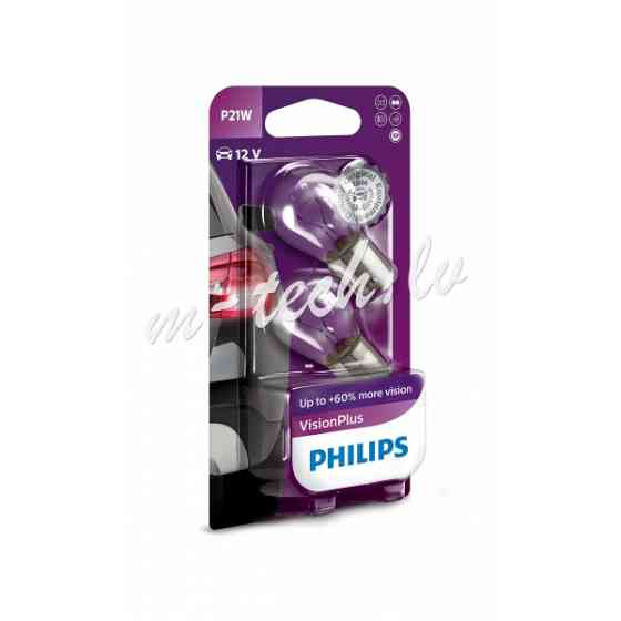 PH 12498VPB2 - Philips P21W VisionPlus 12V21 BA15s B2 Рига
