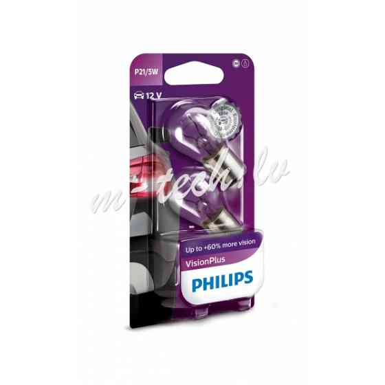 PH 12499VPB2 - Philips P21/5W VisionPlus 12V41050 BAY15d B2 Рига
