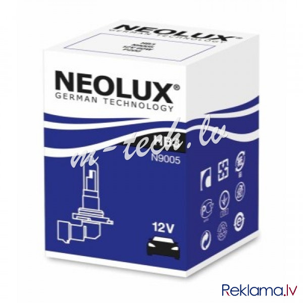 N9005 - NEOLUX P20d 12V 60W HB3 Рига - изображение 1