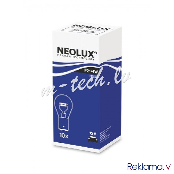 N566 - NEOLUX BAZ15d 12V 43211W P21/4W Рига - изображение 1