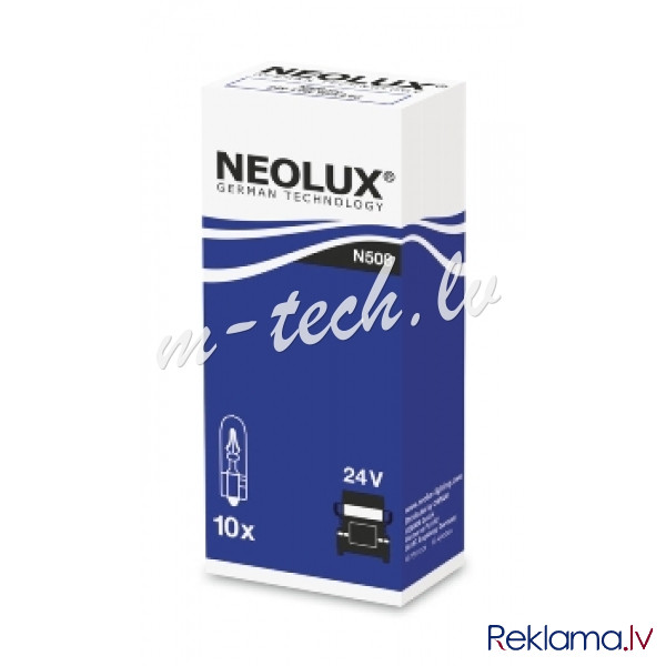 N508 - NEOLUX W2x4.6d 24V 1.2W Рига - изображение 1