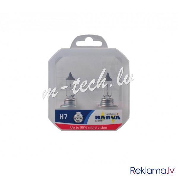 NAR 483392100 - NARVA SET H7 RP50+ PX26d 55W 12V Рига - изображение 1