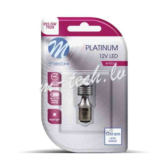 LB812W-01B - Blister 1x LED L812W - BAY15d 4xHP LED 12-24V White Rīga