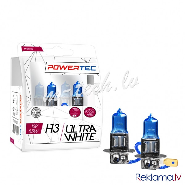 PTZUW3-DUO - Powertec UltraWhite H3 12V DUO Rīga - foto 1