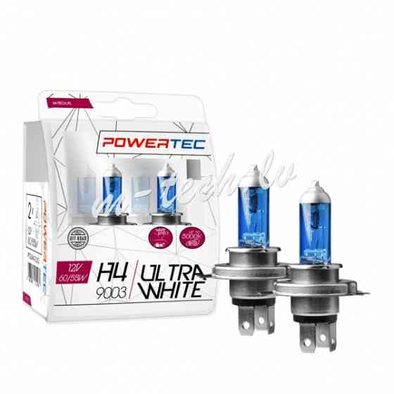 PTZUW4-DUO - Powertec UltraWhite H4 12V DUO Рига