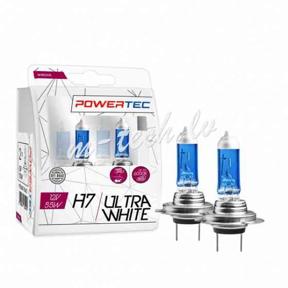 PTZUW7-DUO - Powertec UltraWhite H7 12V DUO Rīga