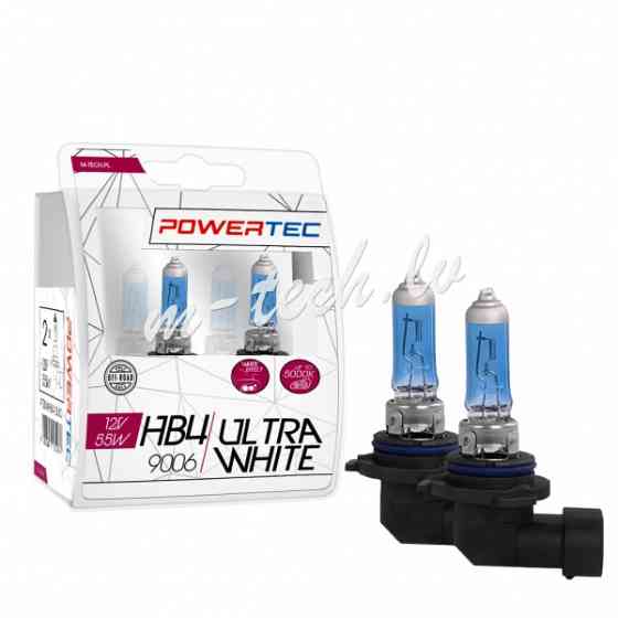 PTZUWHB4-DUO - Powertec UltraWhite HB4 12V DUO Рига