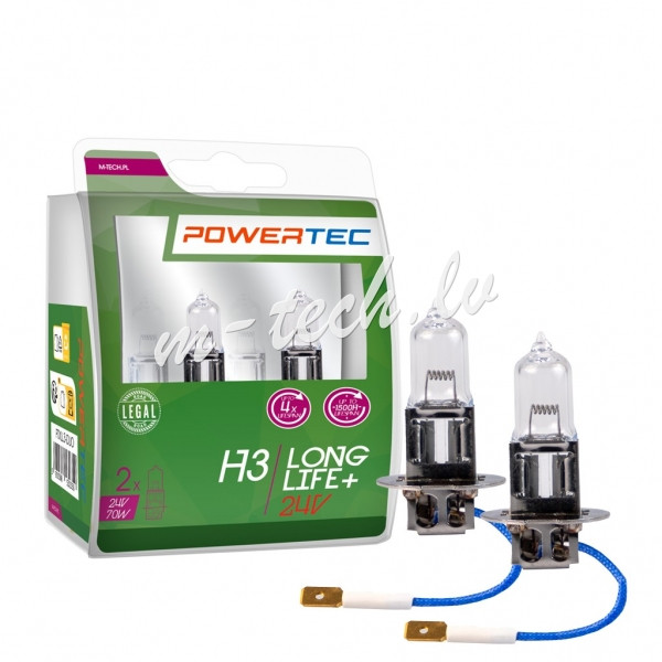 PTXLL3-DUO - Powertec Long Life H3 24V DUO Rīga - foto 2